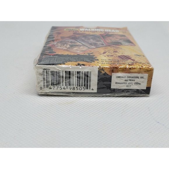Movie Tv Memorabilia Zombie Graphics AMC Walking Dead Playing Cards - Picture 8 of 10